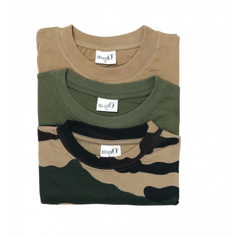 PACK DE 3 T-SHIRTS DONT 1 CAMO S